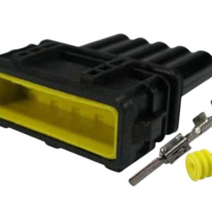 KIT CONECTOR  5 VIAS MACHO  LANTERNA TRASEIRA MB