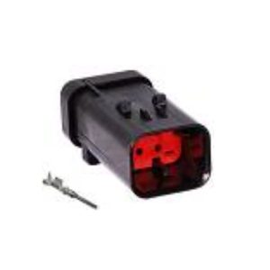 KIT CONECTOR  6 VIAS MACHO AGRICOLA / MAQUINAS
