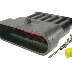 KIT CONECTOR 6 VIAS MACHO AGRICOLA / CAMINHAO /ONIBUS