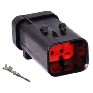 KIT CONECTOR 8 VIAS MACHO  TRATORES / MAQUINAS AGRICOLAS