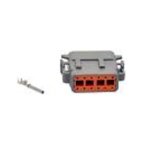 KIT CONECTOR 12 VIAS FEMEA AGRICOLA / CAMINHAO /ONIBUS