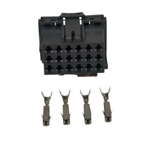 KIT CONECTOR 18 VIAS FEMEA MODULO FR  CAMINHAO ONIBUS  MB / ADM