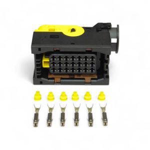 KIT CONECTOR 21  VIAS  FEMEA MÓDULO ELETRONICO SCANIA MB