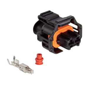 KIT CONECTOR  2 VIAS FEMEA BICO INJETOR /TEMPERATURA / FLANG BOMBA  LINHA LEVE E PESADA