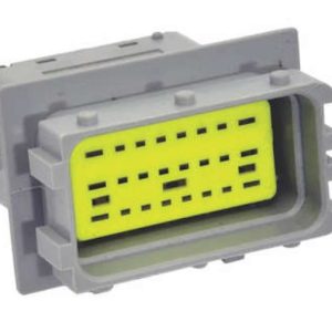 KIT CONECTOR 24 VIAS FEMEA REPARO  MODULO CENTRAL