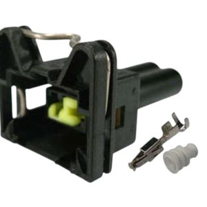 KIT CONECTOR  2 VIAS FEMEA RESERVATORIO AGUA /COMBUSTIVEL LANTERNAS / FORD /GM/ VW