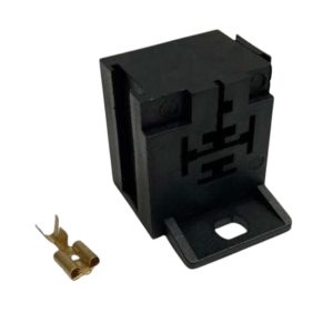 KIT CONECTOR 5 VIAS FEMEA PARA RELE COM ABA DE FIXAÇAO ATE 60 A