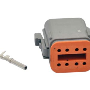 KIT CONECTOR  8 FEMEA VIAS AGRICOLA / CAMINHAO /ONIBUS