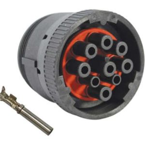 Kit Conector Femea Reparo 9 Vias Diagnostico Ford Cargo