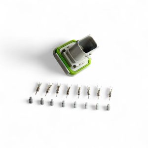 KIT CONECTOR 8 VIAS MACHO REPARO INJEÇAO ELETRONICA / CUMMINS