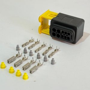 KIT CONECTOR 10 VIAS FEMEA REPARO FAROL VOLVO