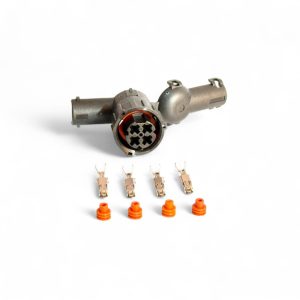 KIT CONECTOR  4 VIAS FEMEA REPARO MOTOR / VOLKSWAGEN MAN D08