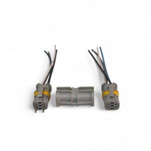 CHICOTE 4 VIAS MACHO E FEMEA REPARO MOTOR VOLKSWAGEN MAN D08 COM CAPA