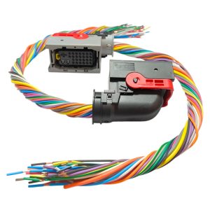 Chicotes 29 Vias Femea E MACHO Reparo Modulo Fcion  (CINZA E PRETO)