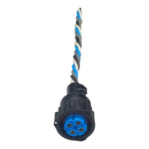 CHICOTE 4 VIAS FEMEA REPARO INJEÇÃO ELETRONICA (AZUL) CAPA 180°