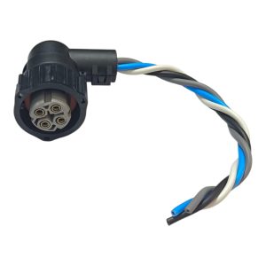 CHICOTE 4 VIAS FEMEA REPARO INJEÇÃO ELETRONICA ( CINZA ) CAPA 90°