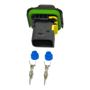 KIT CONECTOR 2 VIAS MACHO REPARO CAMBIO CHASSI SCANIA P360