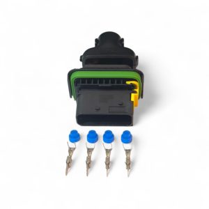KIT CONECTOR 4 VIAS MACHO REPARO SAIDA CAIXA SCANIA MODERNO  / SCANIA