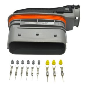 KIT CONECTOR 62 VIAS MACHO REPARO JUNÇAO MODULO/ VOLVO