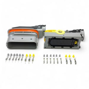 KIT CONECTORES 62 VIAS MACHO/ FEMEA REPARO MÓDULO MOTOR VOLVO