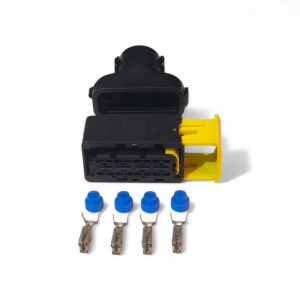 KIT CONECTOR  4 VIAS FEMEA REPARO  SAIDA CAIXA SCANIA MODERNO / SCANIA