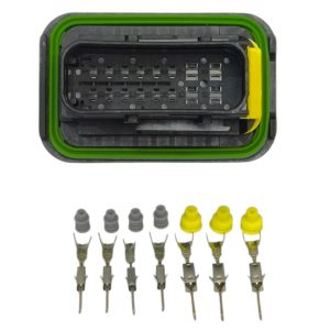 Kit Conector 16 Vias Macho Cambio Scania P360 / Sistema Arla/ Volvo