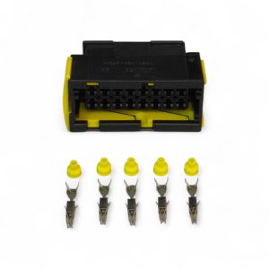 KIT CONECTOR 16 VIAS FEMEA REPARO MODULO PLD