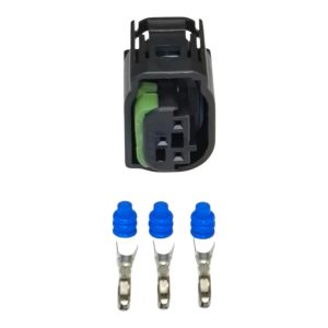 KIT CONECTOR 3 VIAS FEMEA REPARO SENSOR DE PRESSAO DO OLEO CAMBIO DUALOGIC FIAT/ SENSOR DE RE /RENAULT DUSTER