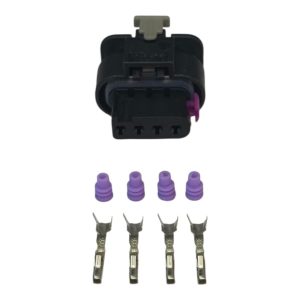 KIT CONECTOR 4 VIAS FEMEA REPARO SENSOR MAP  JETTA / FUSCA  VOLKSWAGEN