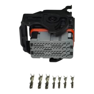 KIT CONECTOR 48 VIAS FEMEA  REPARO MAQUINAS AGRICOLAS  / PEUGEOT (CINZA)
