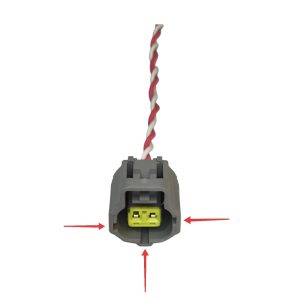 CHICOTE 2 VIAS FEMEA REPARO SOLENOIDE DA BOMBA DE COMBUSTIVEL (BOMBA DE ALTA) NISSAN FRONTIE /SENSOR DE TEMPERATURA TOYOTA LEXUS