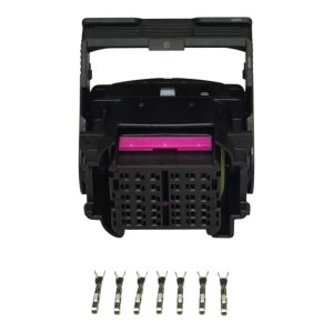 KIT CONECTOR 36 VIAS FEMEA REPARO MODULO DO MOTOR VOLKSWAGEM METEOR / MAN / IVECO / EURO 6  ( CODE 1 )