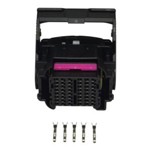 KIT CONECTOR 48 VIAS FEMEA REPARO MODULO DO MOTOR VOLKSWAGEM METEOR /MAN / IVECO / EURO 6  ( CODE 2)