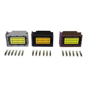KIT CONECTORES 24 VIAS FEMEA REPARO MODULO DE LUZES IVECO PORTA TRAZEIRA / MOTOR STILOMODULO DE LUZES IVECO PORTA TRAZEIRA / MOTOR STILO