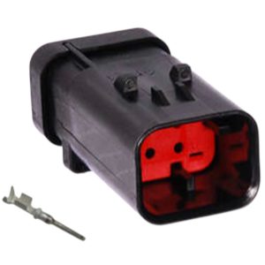 KIT CONECTOR  3 VIAS MACHO MAQUINAS AGRICOLAS