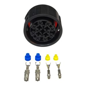 KIT CONECTOR 12 VIAS FEMEA REPARO FAROL VOLVO