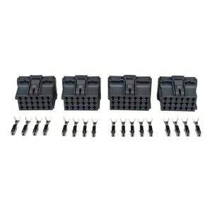 KIT CONECTORES 21 / 18 VIAS FEMEA REPARO MODULO FR MERCEDES BENZ
