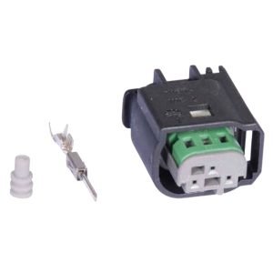 KIT CONECTOR 3 VIAS FEMEA SENSOR RE / PRESSAO OLEO CAMBIO / IMOTION DUALOGIC FIAT/MB/RENAULT