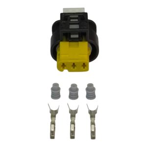 KIT CONECTOR 3 VIAS REPARO SENSOR PRESSÃO COLETOR MAP ACCELO / MERCEDE BENZ