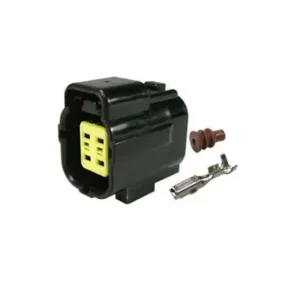 KIT CONECTOR  4 VIAS FEMEA LAMBDA/ PEDAL ACELERADOR /BOMBA DE COMBUSTIVEL FIAT/FORD/MAZDA/VW