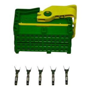 KIT CONECTOR 48 VIAS FEMEA REPARO INJEÇÃO ELETRONICA (VERDE)
