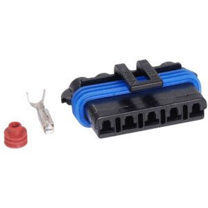 KIT CONECTOR 5 VIAS FEMEA  FLANGE BOMBA DE COMBUSTIVEL / TAMPA GM