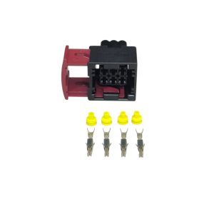 KIT CONECTOR 6 VIAS FEMEA REPARO FAROL / AR CONDICIONADO GM