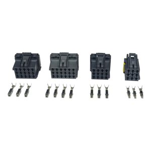 KIT CONECTORES 9 / 12 / 15 / 18 VIAS FEMEA REPARO MODULO DE GABINE ADM MERCEDES BENZ