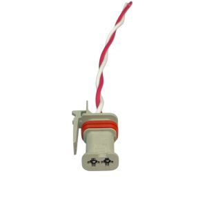CHICOTE 2 VIAS FEMEA REPARO MODULO MOTOR S6 SCANIA CODE 7B (CINZA )