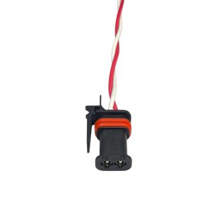 CHICOTE 2 VIAS FEMEA REPARO MODULO MOTOR S6 SCANIA CODE 5A (PRETO )