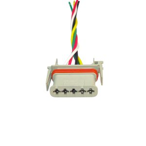 CHICOTE 5 VIAS FÊMEA REPARO MÓDULO S6 MOTOR SCANIA CODE 12 (CINZA)